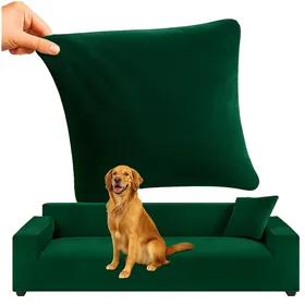 Sofa cover 190-230cm dark green Ruhhy 26183