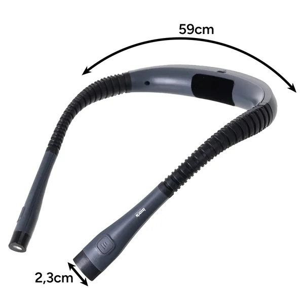 Izoxis 25675 LED kaklo skaitymo lempa