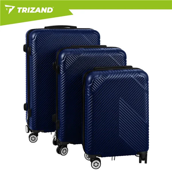 3-in-1 suitcase set - navy blue Trizand 26664