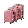 3-in-1 suitcase set - pink Trizand 26663