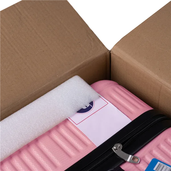 3-in-1 suitcase set - pink Trizand 26663
