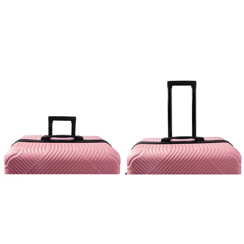 3 viename lagaminų rinkinys – rožinis Trizand 26663