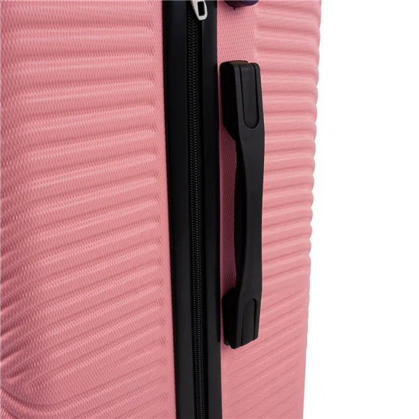 3-in-1 suitcase set - pink Trizand 26663