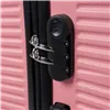 3-in-1 suitcase set - pink Trizand 26663