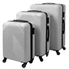 3-in-1 suitcase set - gray Trizand 26662