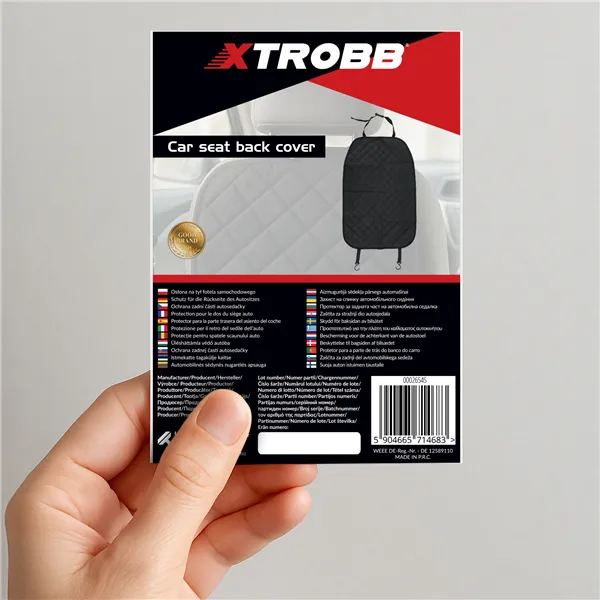 Xtrobb 26545 automašīnas sēdekļa aizmugures pārvalks