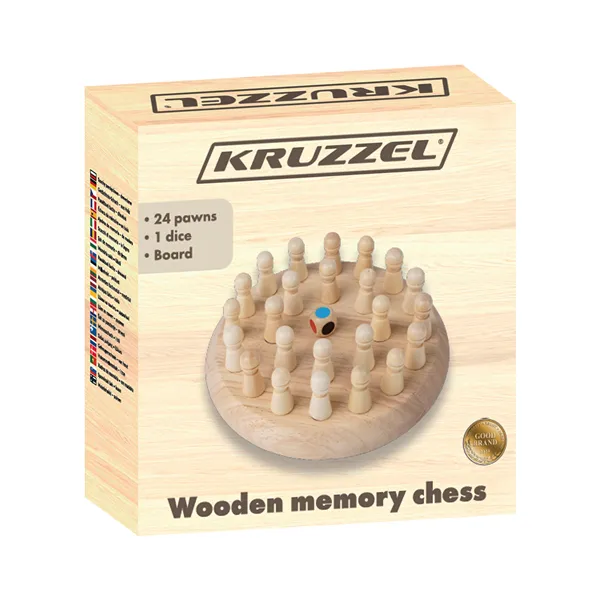 Atmiņas šahs - koka Kruzzel 26251