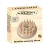 Memory chess - wooden Kruzzel 26251