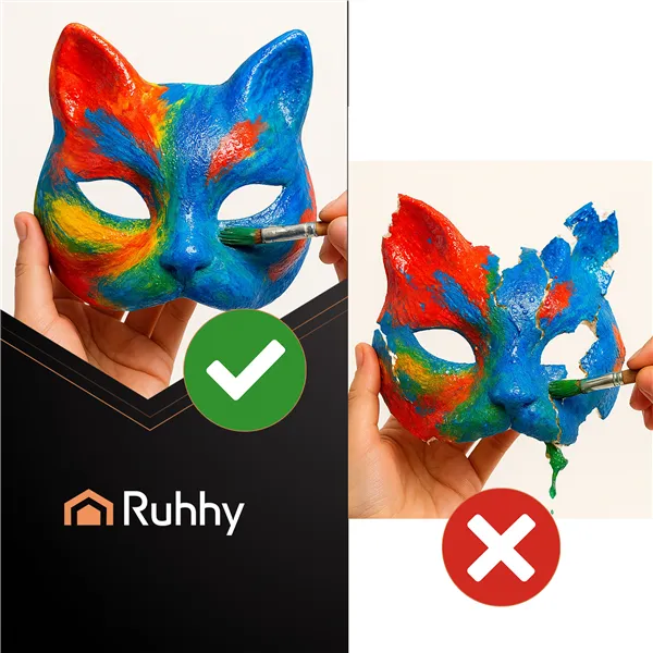 DIY cat mask 10 pcs Ruhhy 26000