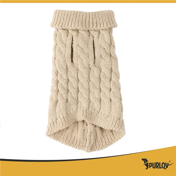 Dog/cat clothes size S beige Purlov 26216