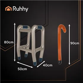 Inflatable walker with cane Ruhhy 26291