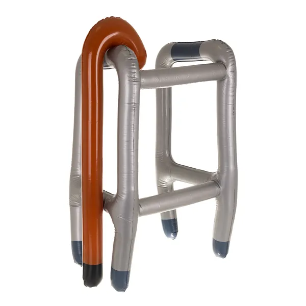 Inflatable walker with cane Ruhhy 26291