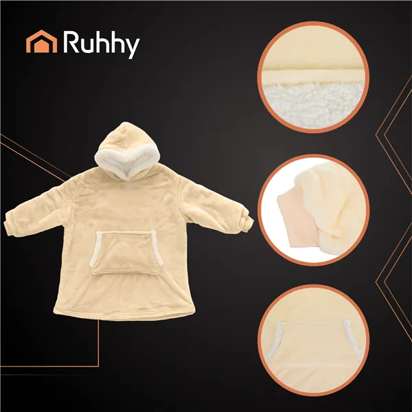 XXL Sweatshirt - Beige Blanket - Ruhhy 26146