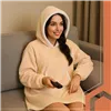 XXL Sweatshirt - Beige Blanket - Ruhhy 26146