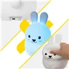RGB night lamp with remote control - rabbit Izoxis 26204