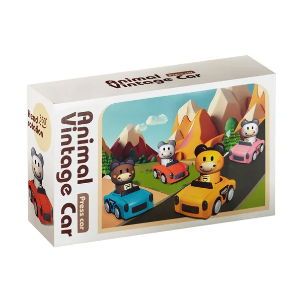Sensory toy - animal cars 26728