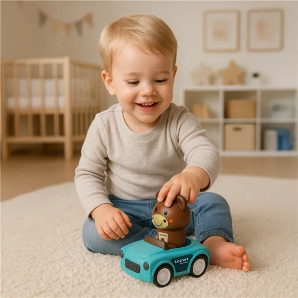 Sensory toy - animal cars 26728