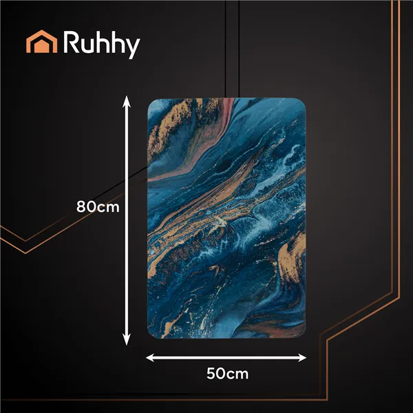 Bathroom Rug 80x50cm - Ruhhy 25958