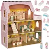 Kruzzel 26364 Wooden Dollhouse