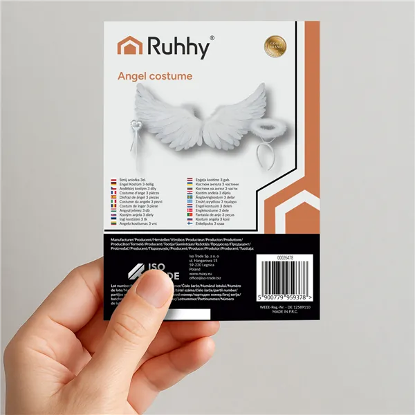 Angel wings - 3-piece decoration Ruhhy 26478