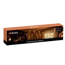 LED candles 12 pcs Ruhhy 26177