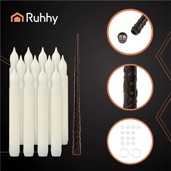 LED candles 12 pcs Ruhhy 26177