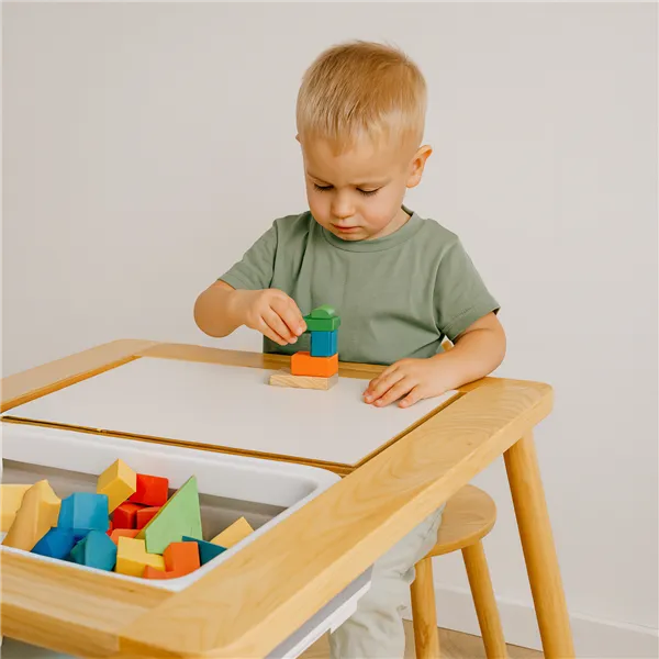 Kruzzel 26366 Sensory Table with Chair