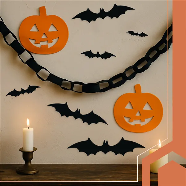 Bat - 3D stickers - 56 pcs. Ruhhy 26026