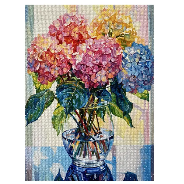 Deimantinis siuvinėjimas „Puokštė“ 40x30cm Maaleo 26770
