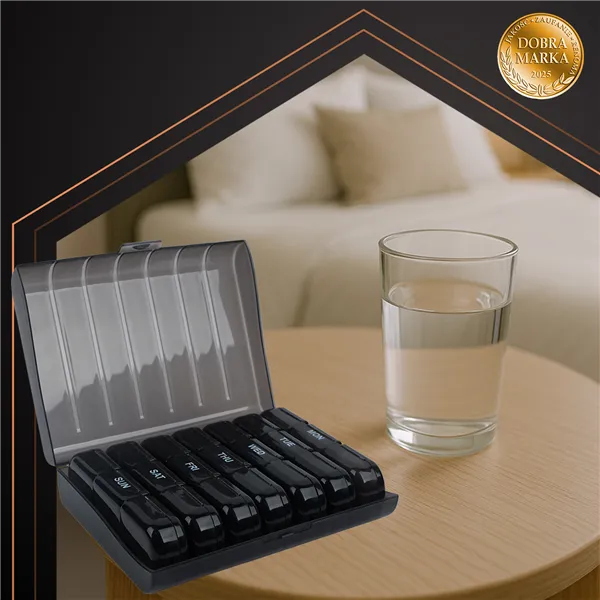Ruhhy 26346 7-day medication organizer