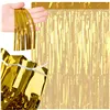 Decorative curtain 2x1m gold Ruhhy 26173