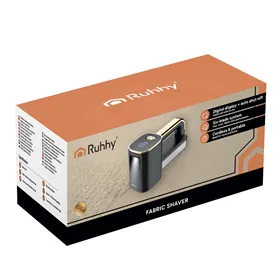 Ruhhy 26642 Cordless Clothes Shaver Black