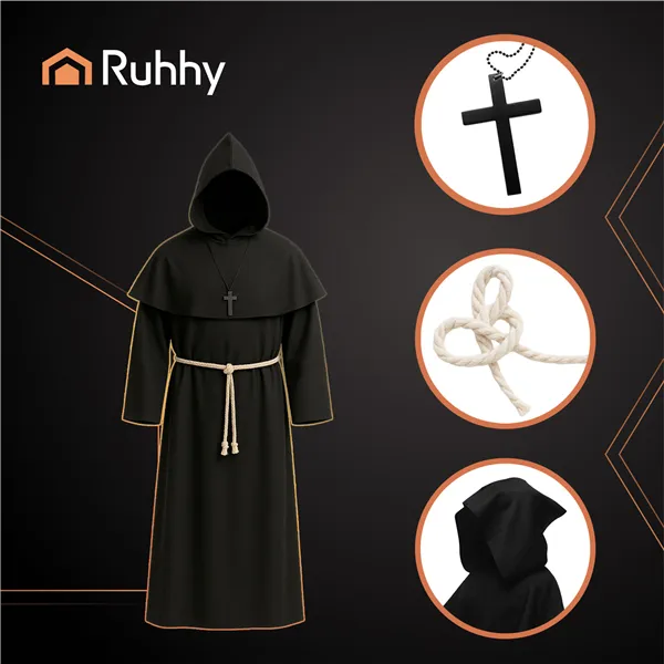 Ruhha&39s Halloween Monk Costume 26175