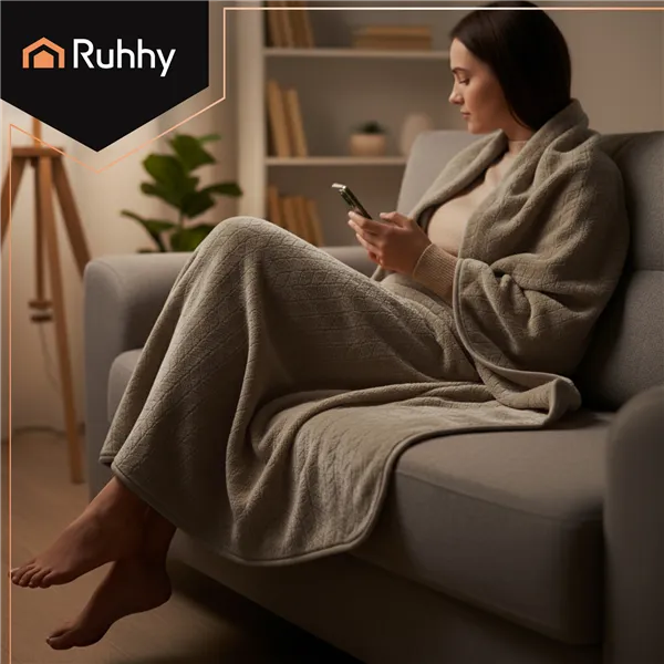 Electric blanket mat 180x130cm beige Ruhhy 26224