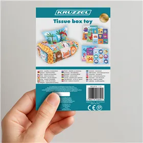 Kruzzel 26289 tissue box sorter