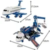 Folding police plane - parking lot 26680