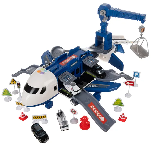 Folding police plane - parking lot 26680