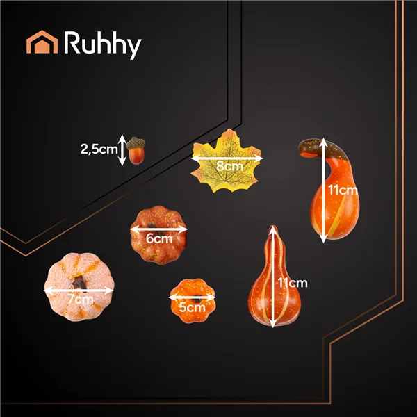 Autumn decoration - 50 pcs. Ruhhy 26571