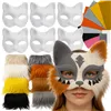 DIY Cat Mask 6 pcs + Accessories Maaleo 26570