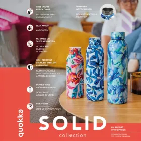 Quokka Solid - Stainless Steel Thermal Bottle 510 ml (Light Yellow)