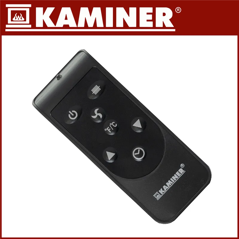 Electric heater - black Ziflo Kaminer 26403