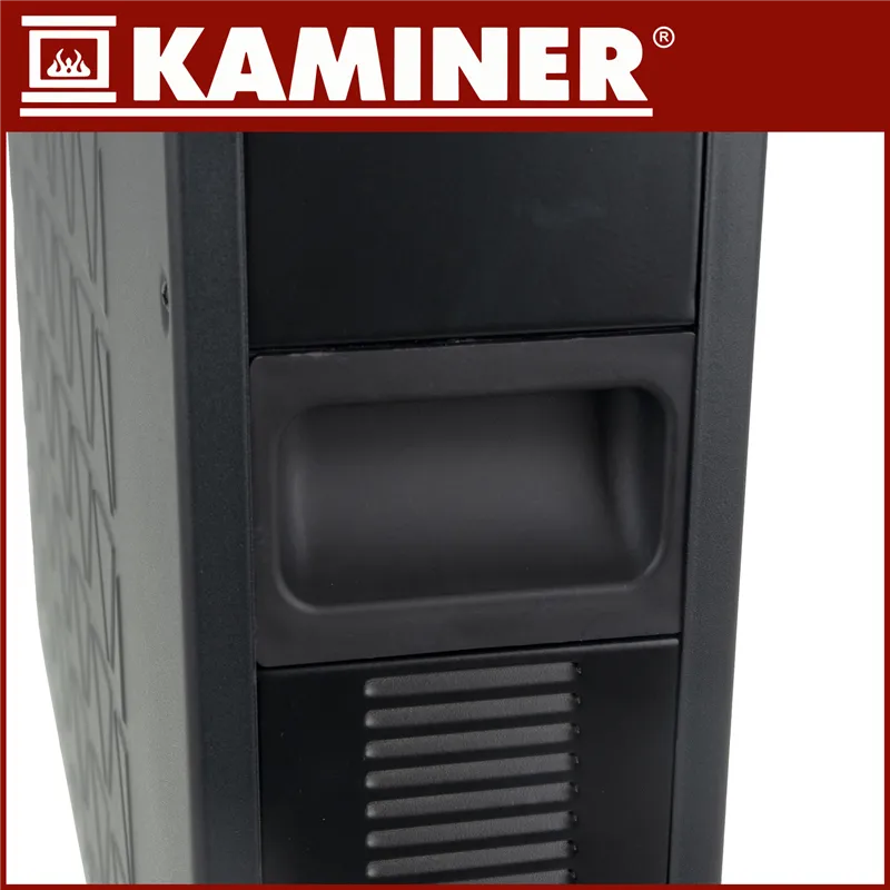Electric heater - black Ziflo Kaminer 26403