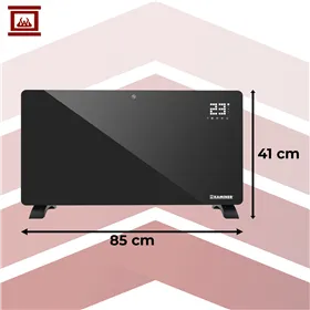 Zelva Kaminer 26572 glass electric heater