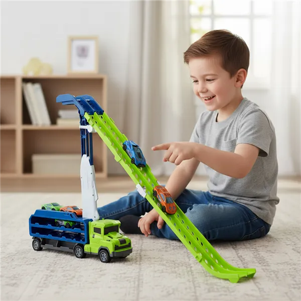 Truck - slide with 6 cars 26527
