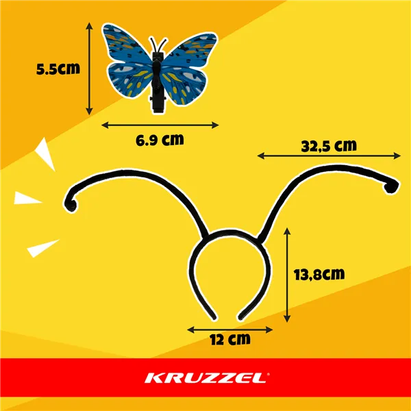 Butterfly Costume 3 Piece Kruzzel 26765