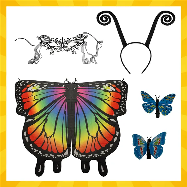 Butterfly Costume 3 Piece Kruzzel 26765