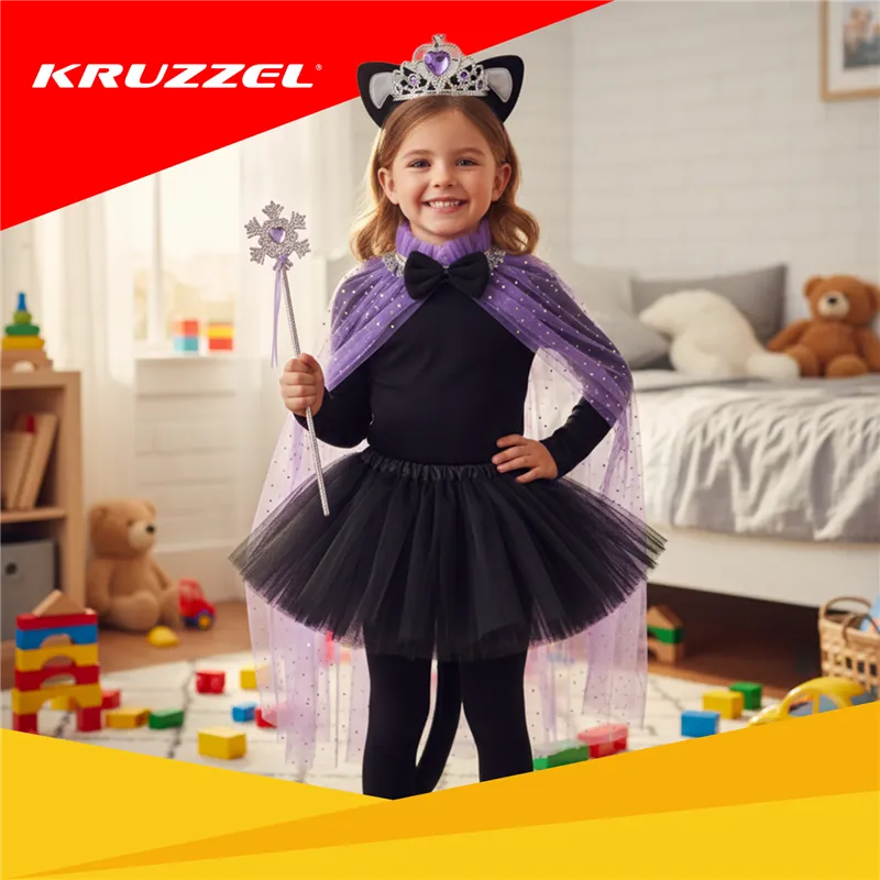 Kitten costume - 7-piece set Kruzzel 26474