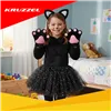 7-piece cat costume - black Kruzzel 26745