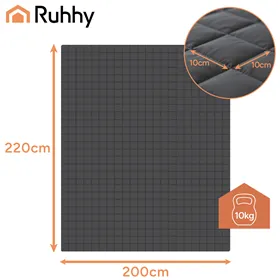 Weighted blanket 200x220cm 10kg Ruhhy 24427