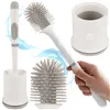 Silicone bathroom brush white Ruhhy 25881
